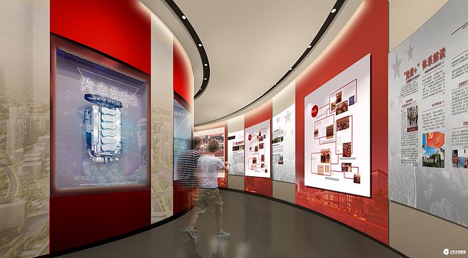 中新鎮(zhèn)黨群服務(wù)中心 黨建展廳設(shè)計(jì)的特色實(shí)踐